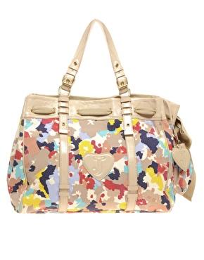 Juicy Couture Canvas Floral Daydreamer Bag 