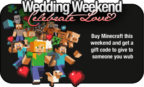 Minecraft, nel week-end compri uno-prendi due per festeggiare il matrimonio di Nocth