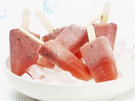 Gliaccioli al melone e piccoli frutti