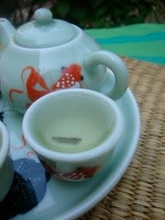 Ginger green tea