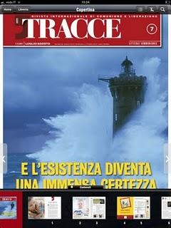 Tracce la rivista per iPad.