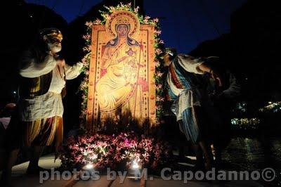POSITANO: ASSUNZIONE della Beata Vergine Maria,  Regina di Positano II parte