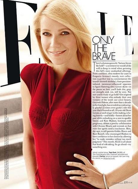MAGAZINE | Gwyneth Paltrow per Elle US, september issue