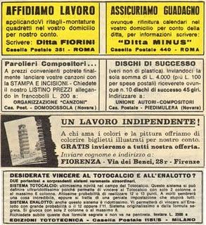 (1963) piccola pubblicità