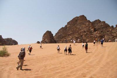 viaggio in Giordania, terzo giorno, il Wadi Rum