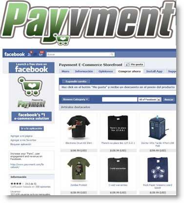 payvment Creare un negozio online su Facebook con Payvment