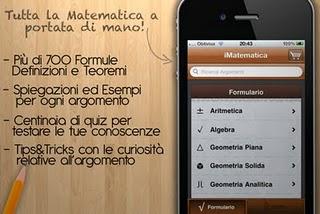 Per lo studio della matematica l'app iMatematica Pro.