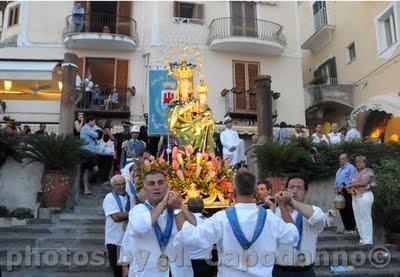 POSITANO: ASSUNZIONE della Beata Vergine Maria, Regina di Positano III parte