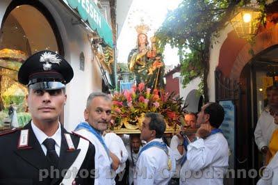 POSITANO: ASSUNZIONE della Beata Vergine Maria, Regina di Positano III parte