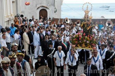 POSITANO: ASSUNZIONE della Beata Vergine Maria, Regina di Positano III parte