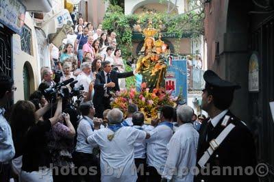 POSITANO: ASSUNZIONE della Beata Vergine Maria, Regina di Positano III parte