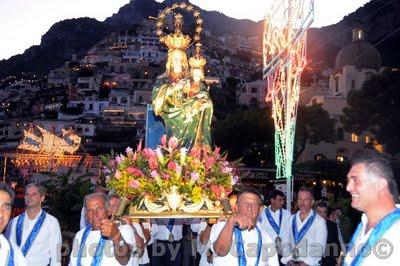 POSITANO: ASSUNZIONE della Beata Vergine Maria, Regina di Positano III parte