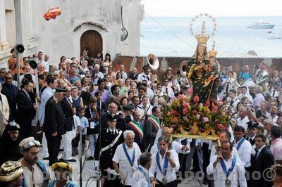 POSITANO: ASSUNZIONE della Beata Vergine Maria, Regina di Positano III parte