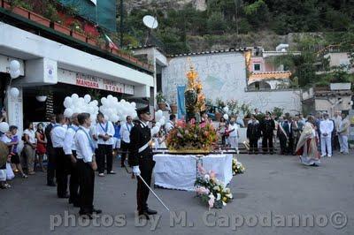 POSITANO: ASSUNZIONE della Beata Vergine Maria, Regina di Positano III parte