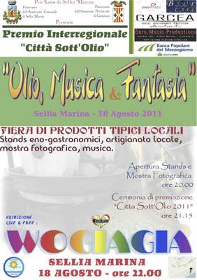 Olio. musica e Fantasia: terza edizione di Città Sott'Olio.