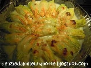 FIORI DI ZUCCA RIPIENI