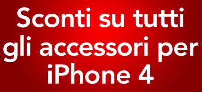 iPhone4 Sale banner IT 400x183 Proporta: 25% di Sconto sugli accessori per iPhone 4