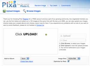 Pixa.us image hosting e motore di ricerca per immagini