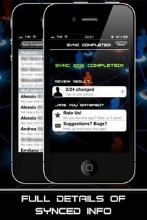 Sincronizza e importa facilmente i tuoi contatti con l'app AllSync vers 3.1
