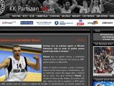 Partizan Zalgiris stelle strisce