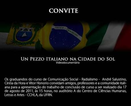 Un pezzo italiano na Cidade do Sol