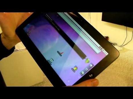 0 ViewSonic ViewPad 10Pro, Tablet con Android Gingerbread e Windows 7