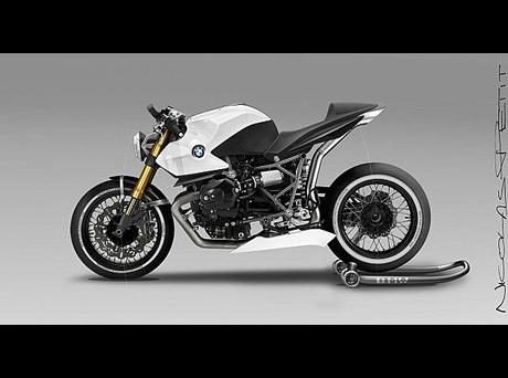 HP2 BMW cafe racer