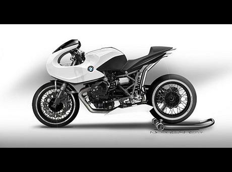 HP2 BMW cafe racer