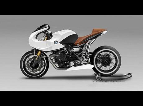 HP2 BMW cafe racer