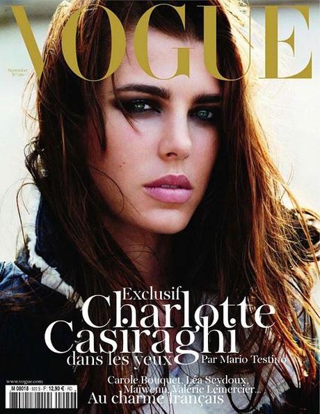 MAGAZINE | Secrètement Charlotte, Vogue Paris september issue