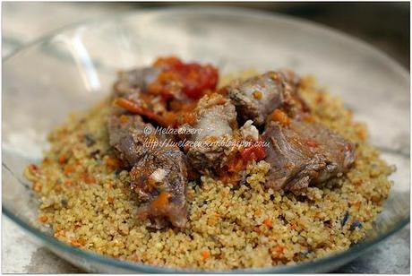 couscous di manzo e salsiccia