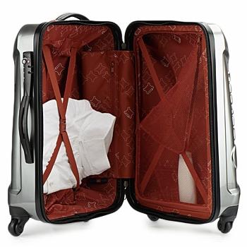  Delsey Inbox Valise Trolley 63cm Spazzolato / Metallo