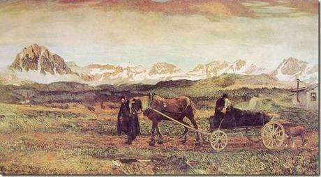 ritorno al paese natio - segantini