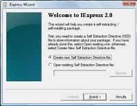 Programmi nascosti in Windows: IExpress