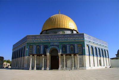 viaggio in Giordania, sesto giorno, il passaggio in Israele, la Spianata delle Moschee