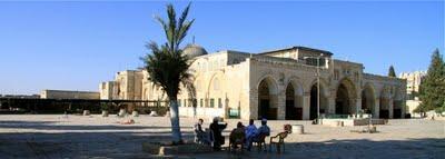 viaggio in Giordania, sesto giorno, il passaggio in Israele, la Spianata delle Moschee