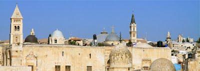 viaggio in Giordania, sesto giorno, il passaggio in Israele, la Spianata delle Moschee