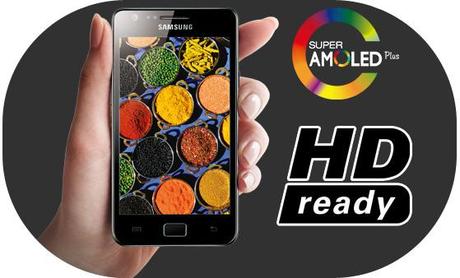 Samsung Display Super AMOLED Plus HD con risoluzione 720p