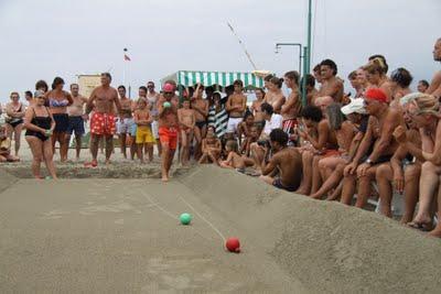 torneo di bocce al Bagno Carlo