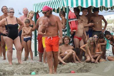 torneo di bocce al Bagno Carlo