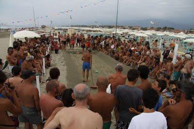 torneo di bocce al Bagno Carlo