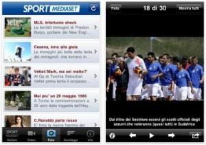 SportMediaset su iPhone