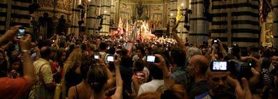 sono stato al Palio di Siena