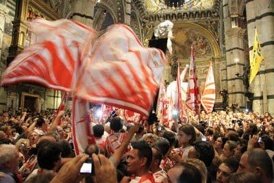 sono stato al Palio di Siena