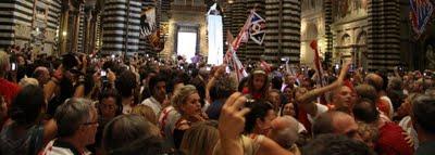 sono stato al Palio di Siena