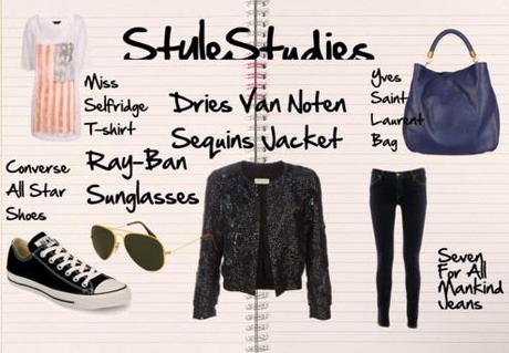 Style Studies' Diary: Sequines Jacket