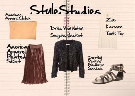 Style Studies' Diary: Sequines Jacket