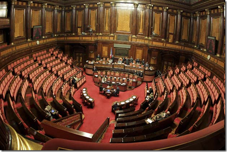 Tg4, Emilio Fede tarocca il servizio sul Senato Tg4, Emilio Fede tarocca il servizio sul Senato