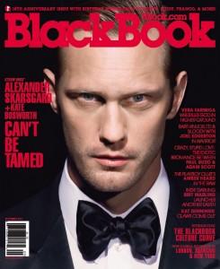 Alexander Skarsgård sulla cover di Black Book