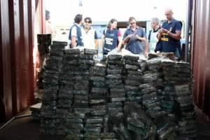 L’operazione “Caucedo” fa crollare muro di cocaina alto 3 metri e pari a 300 mln di euro.